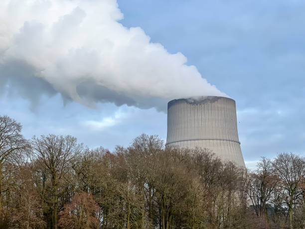 istock View of a nuclear power plant. 1377889434
