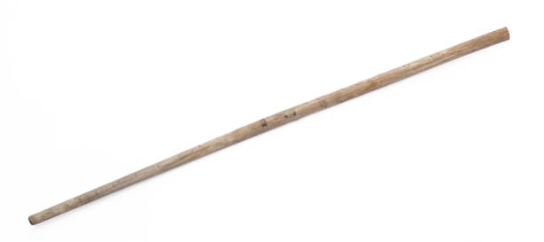 istock wooden old staff isolated on white background 1377920320