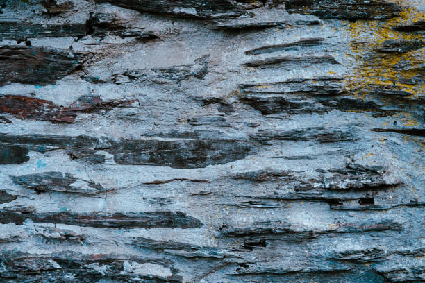 istock Texture of stone wall with cement. 1377947040
