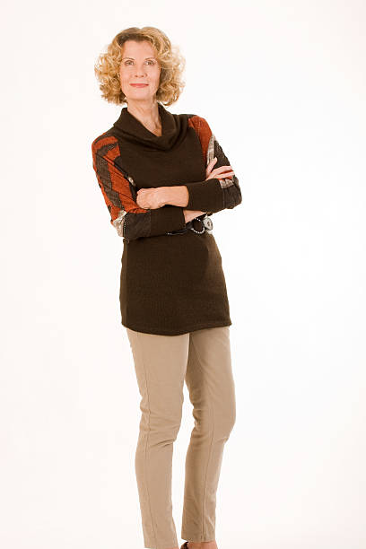 istock fashionably-dressed elderly woman 137803171
