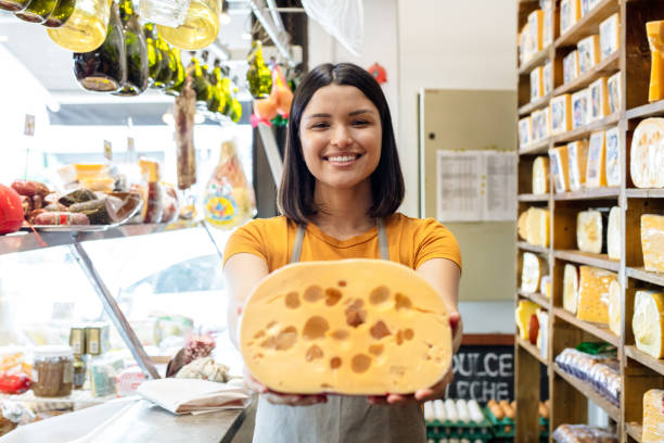 istock Delicatessen store owner portrait 1378076891