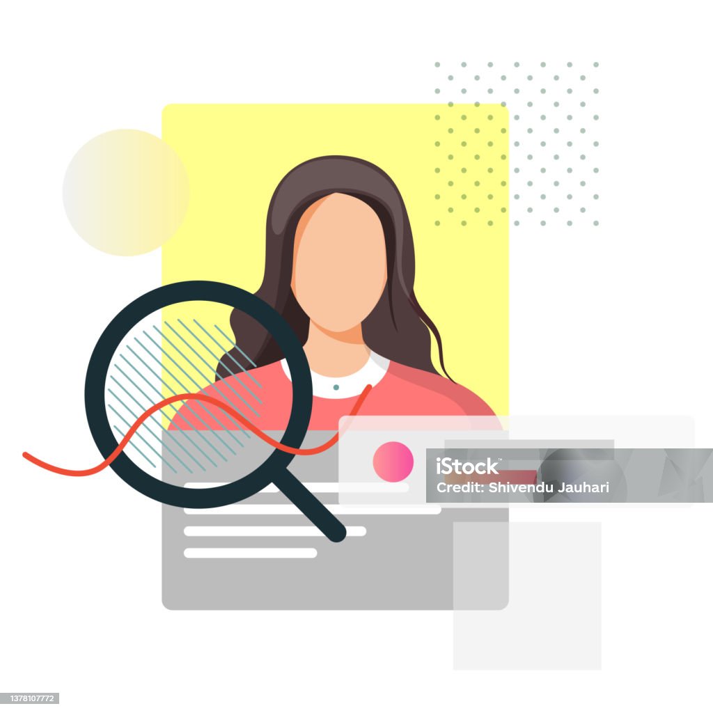 Interview Validation Job Interview Candidate Validation Illustration Stock Illustration ...