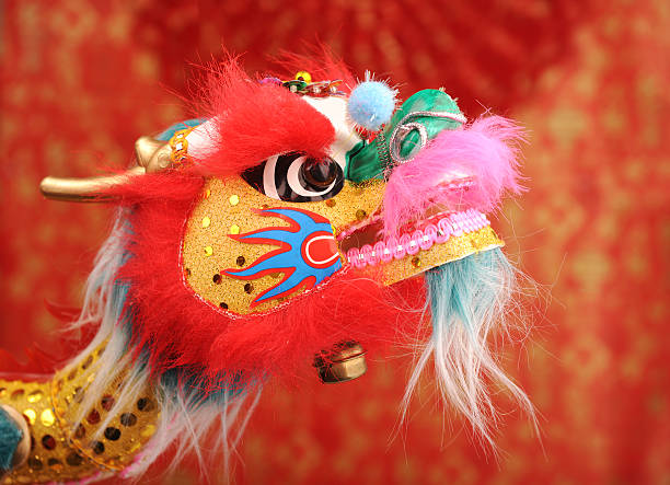 istock dragon for Chinese new year greeting 137812872