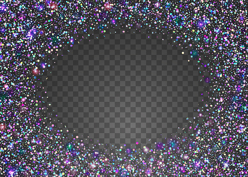 Iridescent Background. Transparent Texture. Retro Carnaval Sunlight. Crystal Art. Purple Party Effect. Metal Burst. Glitch Tinsel. Festive Foil. Blue Iridescent Background