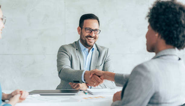 istock Handshake for the new agreement 1378141707