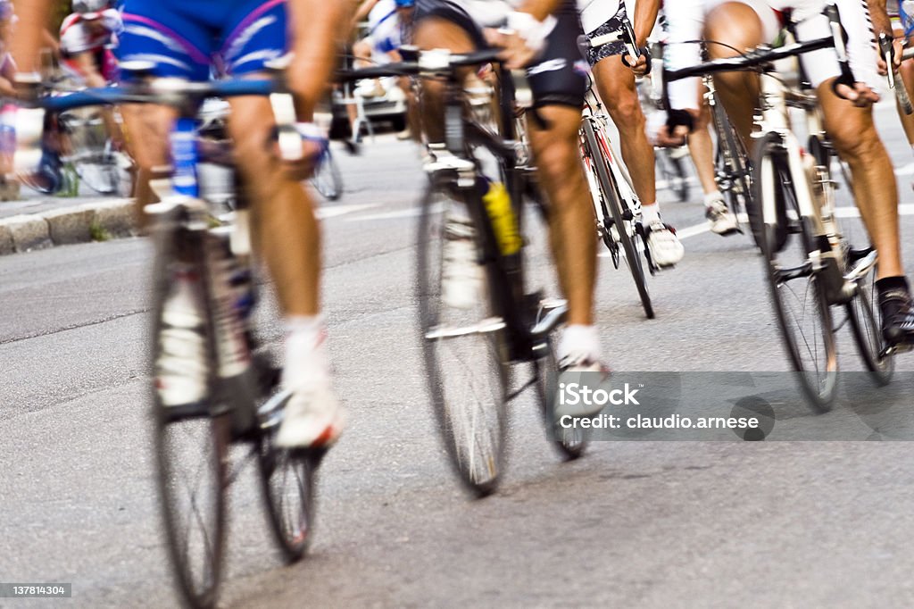 Tour de France. Immagine a colori - Foto stock royalty-free di Bicicletta