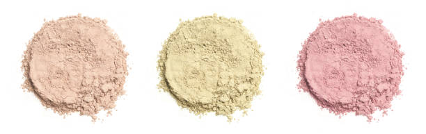 istock Cosmetic powder isolated on white 1378159177