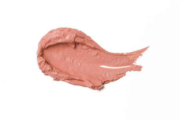 istock Brown creamy makeup sample isolated on white background. Decorative cosmetic smear. 1378167761