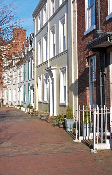 istock Georgian Style Town Houses 137820044