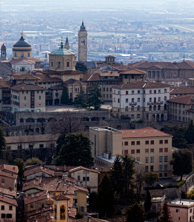 City of Bergamo. Hi-Detail