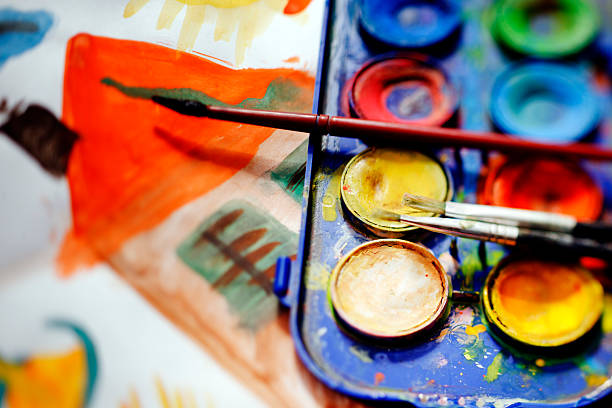 Painting. Tilt Shift Lens.