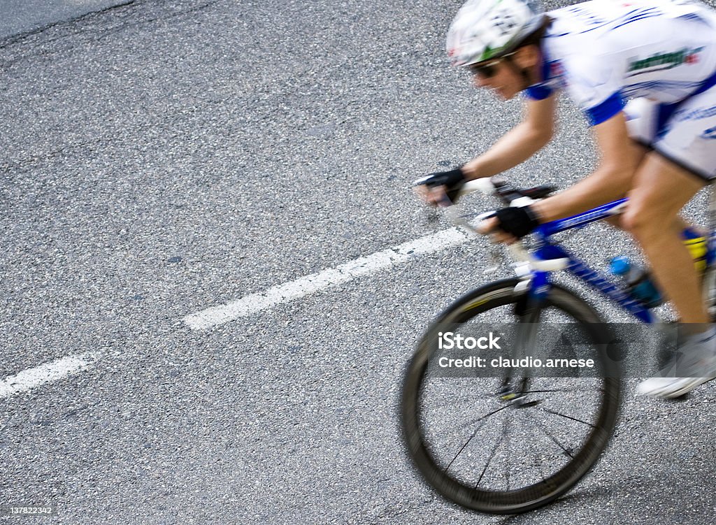 Sprint. Immagine a colori - Foto stock royalty-free di Bicicletta