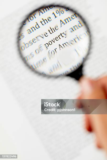 Poverty Stock Photo - Download Image Now - Focus - Concept, Government, Lens - Eye