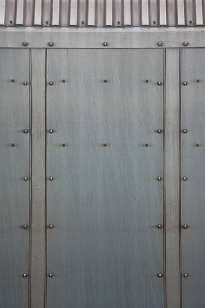 istock brushed aluminum side of a train 137827967