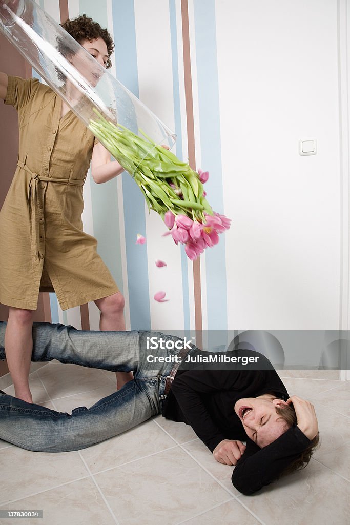 couple crisis relationship difficulties - young couple having a fight Adults Only Stock Photo