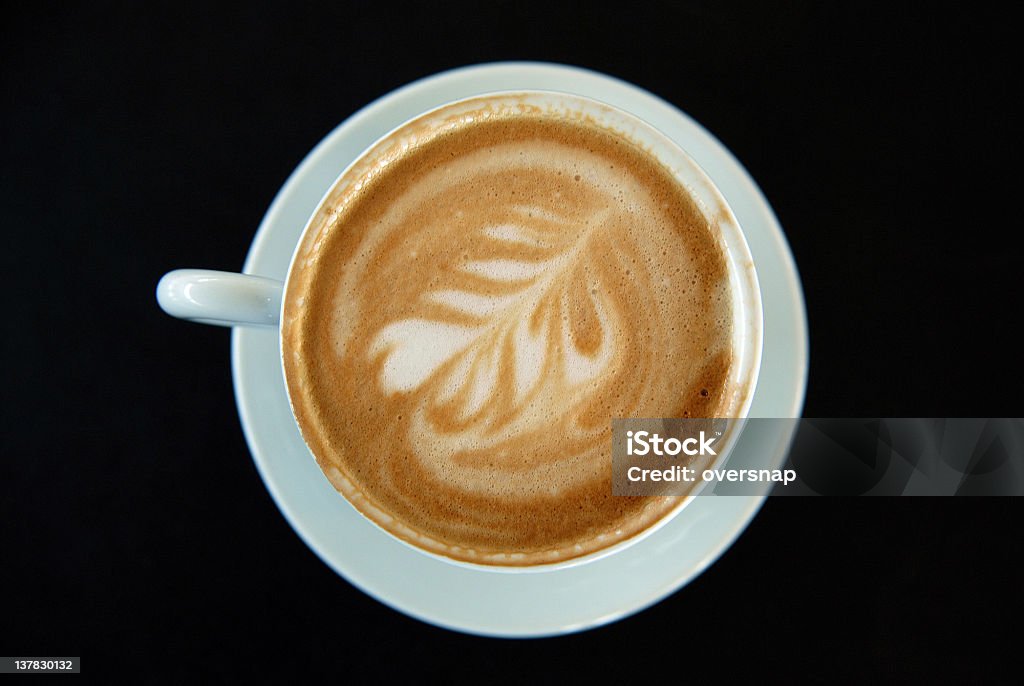 Café Café Latte - Royalty-free Bebida Foto de stock