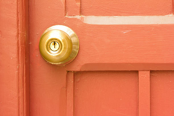 istock Antique Metal Brass Door Knob 137832491