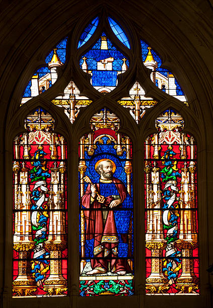 istock Paris - windowpane of Peter apostel 137832596