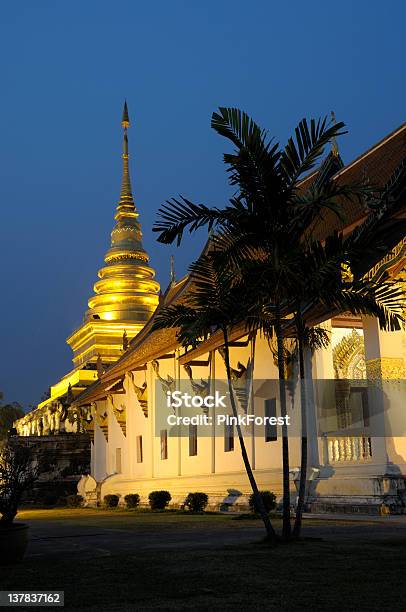 Wat Kham Nan Chang - Fotografie stock e altre immagini di Provincia di Nan - Provincia di Nan, Tailandia, Albero