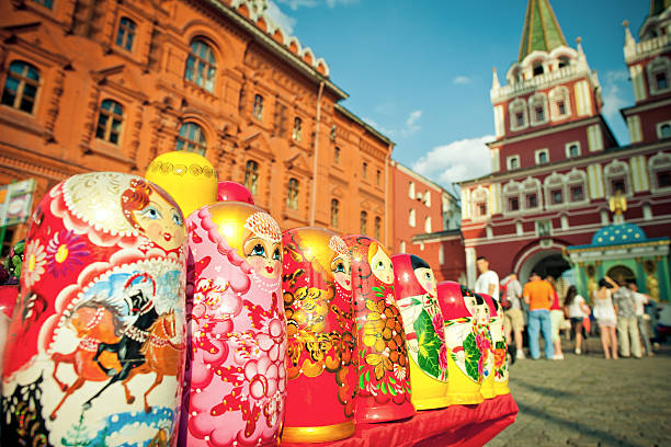 Russian souvenirs in Moscow