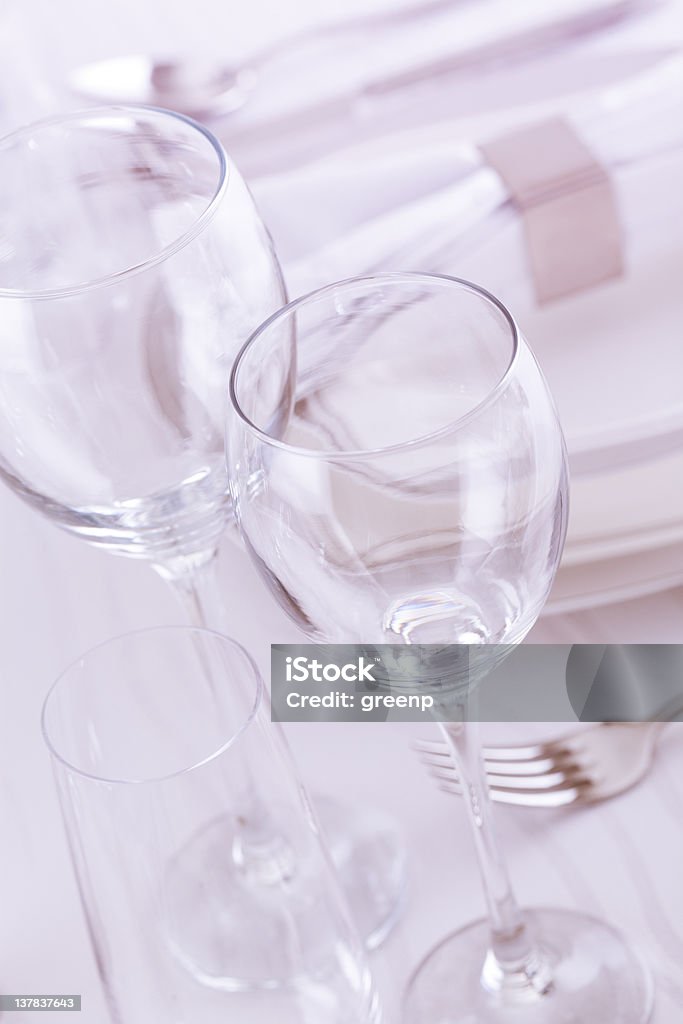 Série de tables en verre - Photo de Aliments et boissons libre de droits
