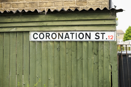 Coronation Street Sign.