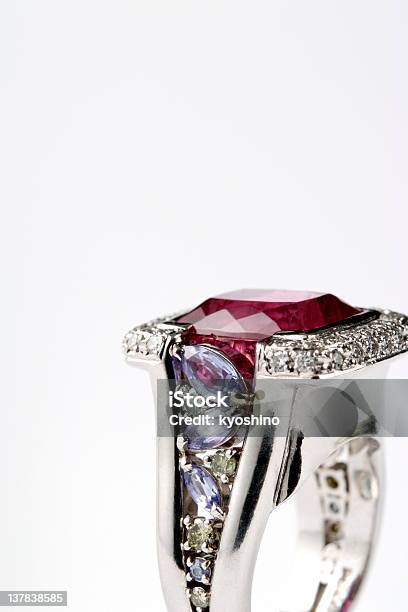 Ruby Anel De Diamante - Fotografias de stock e mais imagens de Abundância - Abundância, Ametista, Anel - Joia