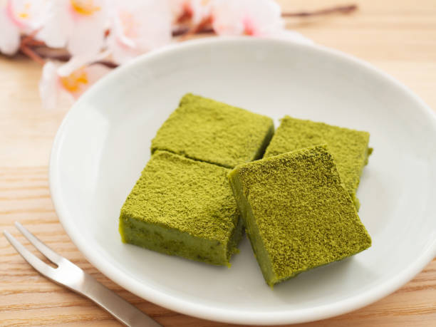 istock Green Tea Chocolate , Matcha Nama Chocolate 1378397922