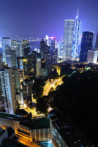 istock Hong Kong city view 137840387