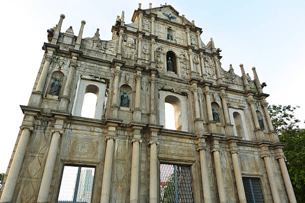 istock Saint Paul church in Macau 137840485