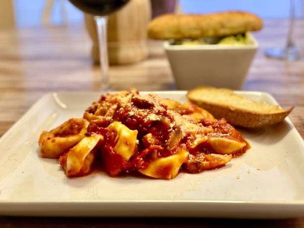 istock Romantic Tortellini Italian Dinner 1378405816