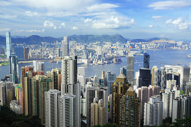 istock Hong Kong view from the peak 137840644