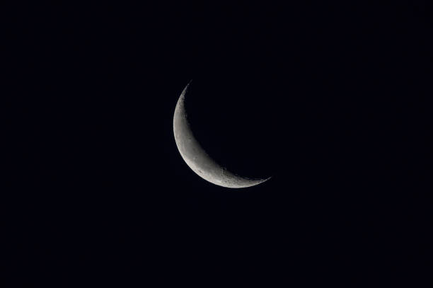istock Phase of the blue moon in closeup 1378469123