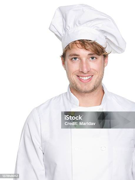 Chef Panettiere O Maschile Cook - Fotografie stock e altre immagini di Abbigliamento - Abbigliamento, Abito da cuoco, Adulto