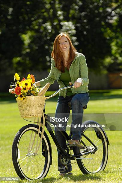 Think Globally Act Locally Stock Photo - Download Image Now - Groceries, Redhead, Retail