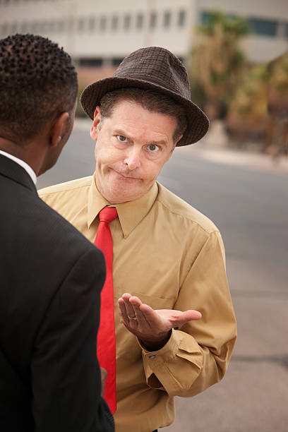 istock Unhappy Man with Palm Up 137856040