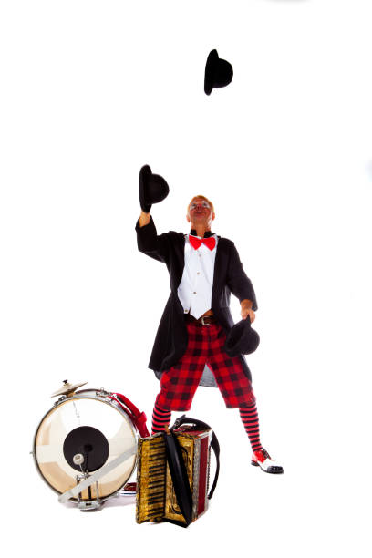Circus tamer with vintage look.