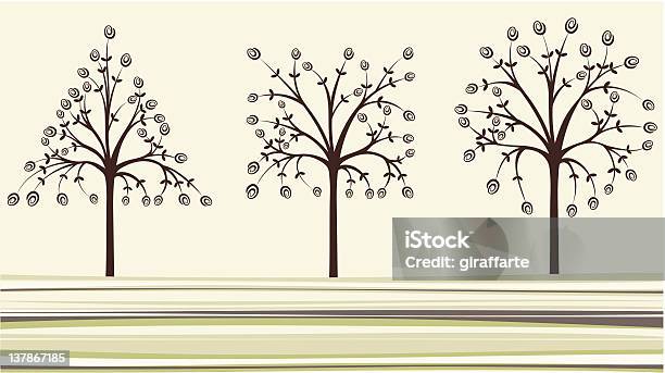 Funky Tree Templete Funky Tree Stock Illustration - Download Image Now - Abstract, Art, Art ...