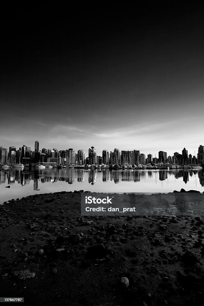 Horizonte da cidade de Vancouver - Foto de stock de Porto de Vancouver royalty-free
