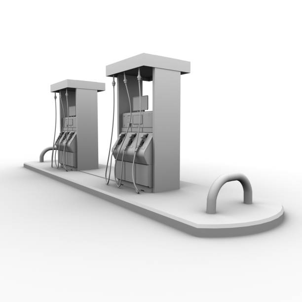istock 3d rendering of oil pump 1378692158