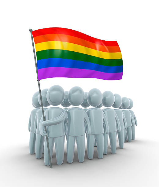 Gay rights stock photo