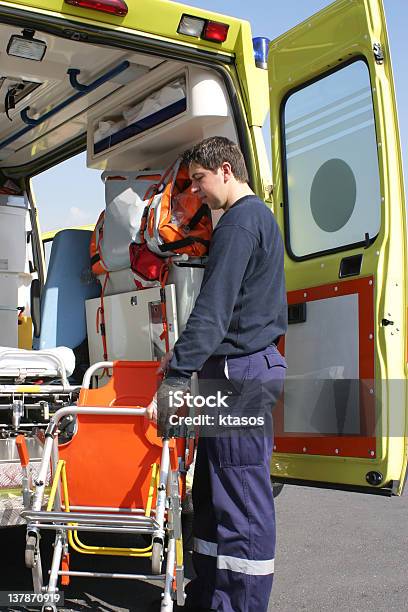 Stretcher Bearer Stock Photo - Download Image Now - Flag Bearer, Stretcher, Accidents and Disasters