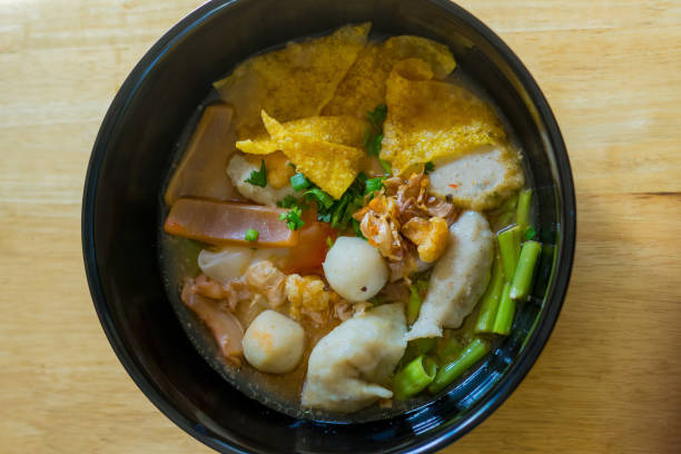 istock Yentafo Noodles As a food menu 1378711235