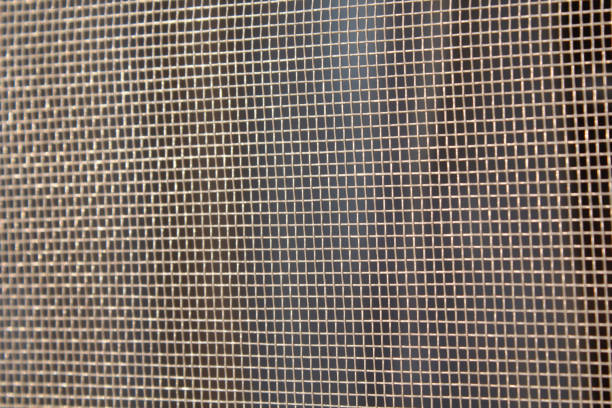 mosquito net. close-up. background. texture. - mesh screen metal wire mesh imagens e fotografias de stock