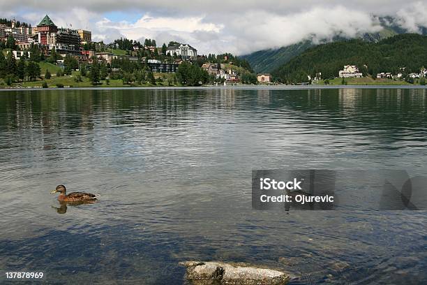 St Moritz Suiza Foto de stock y más banco de imágenes de Aire libre - Aire libre, Alpes Europeos, Alpes suizos