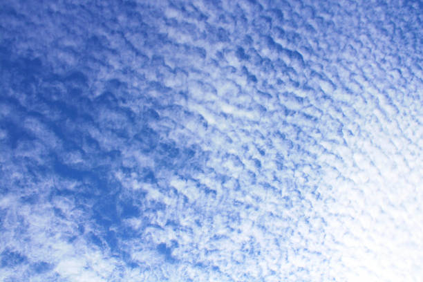 istock Beautiful blue sky and white cirrus clouds. Background. Texture. Scenery. 1378796862