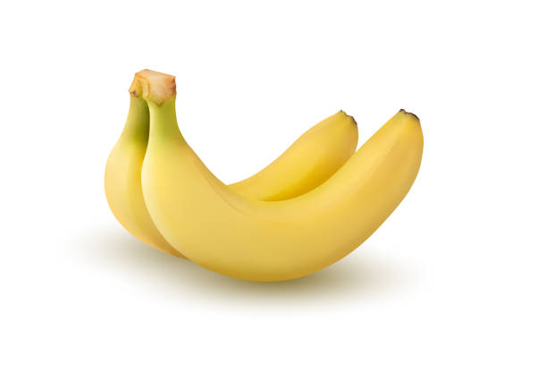 istock Banana fruit isolated on white background 1378798500