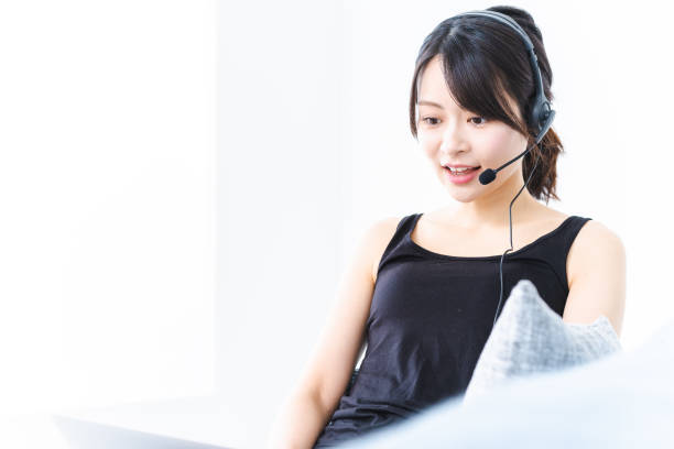 istock A woman taking an online lesson 1378807765
