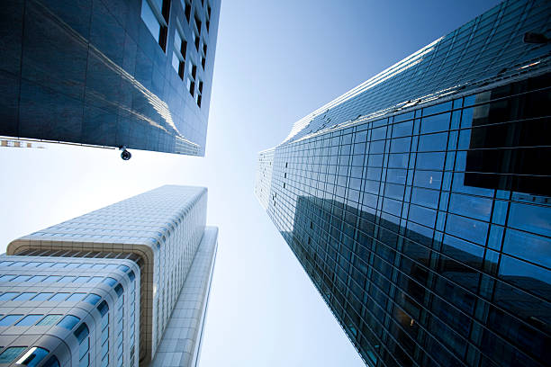 istock Corporate buildings in perspective 137880999