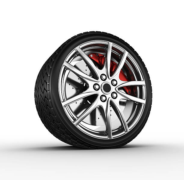 istock Wheel for the sports car 137881785
